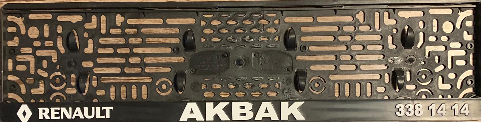Akbak Renault Plakalık